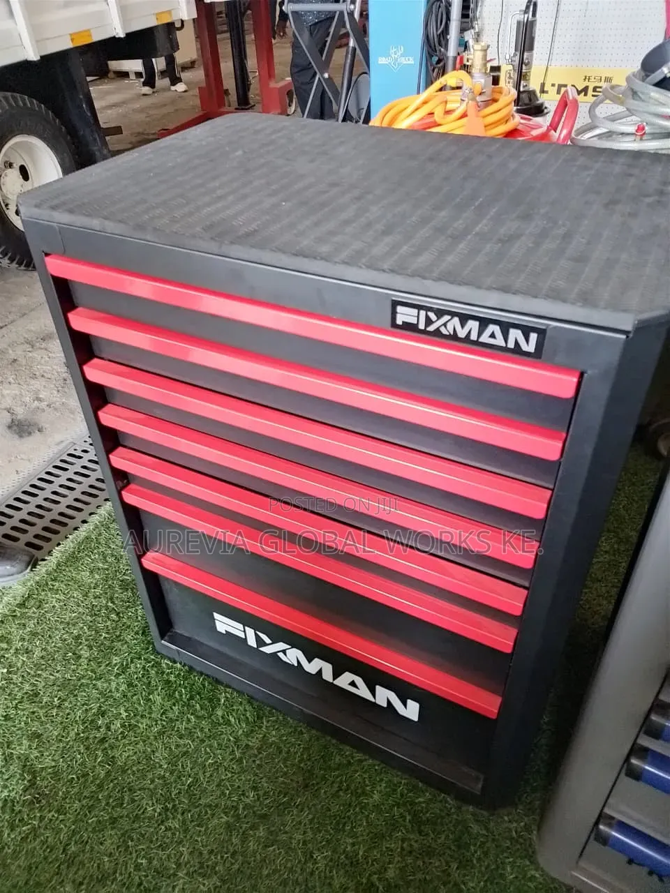 Heavy-Duty Tool Storage Cabinet Fixman 7 Drawers