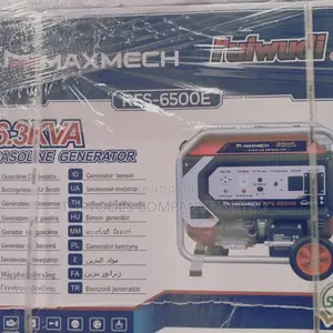 Maxmech Petrol Generator 6.3kva RFS-6500e