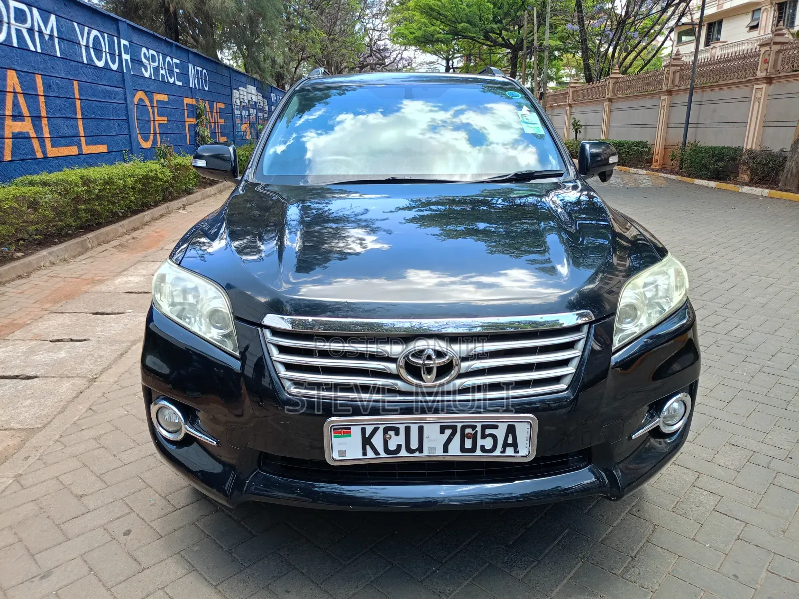 Toyota Vanguard 2012 Matt Black
