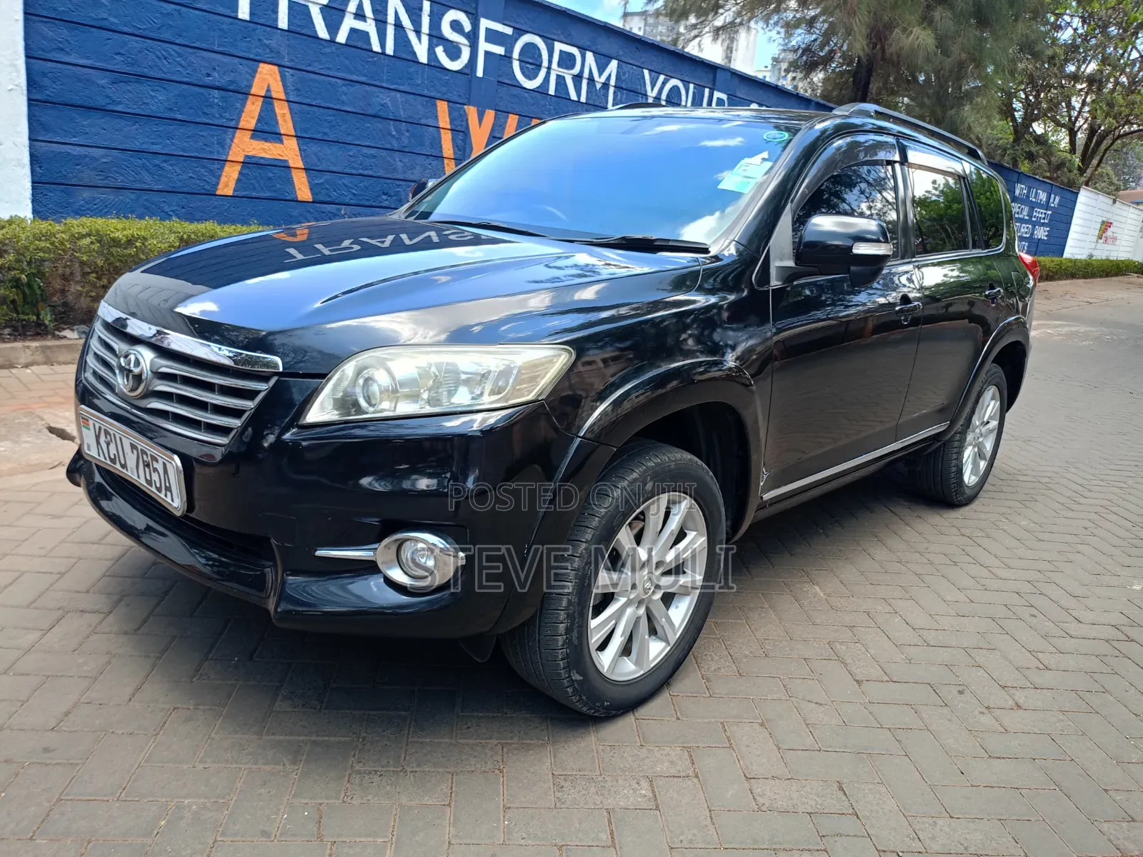 Toyota Vanguard 2012 Matt Black