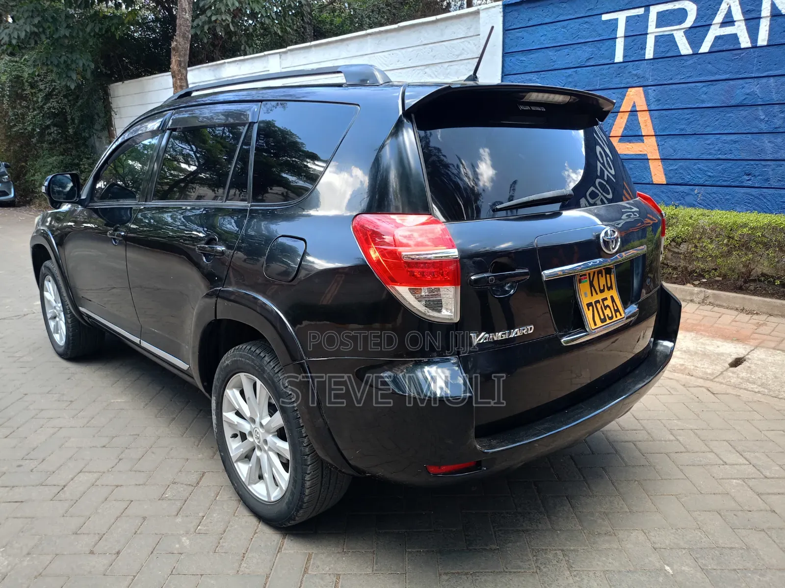 Toyota Vanguard 2012 Matt Black
