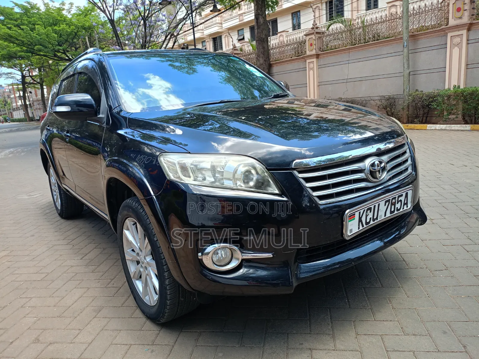 Toyota Vanguard 2012 Matt Black