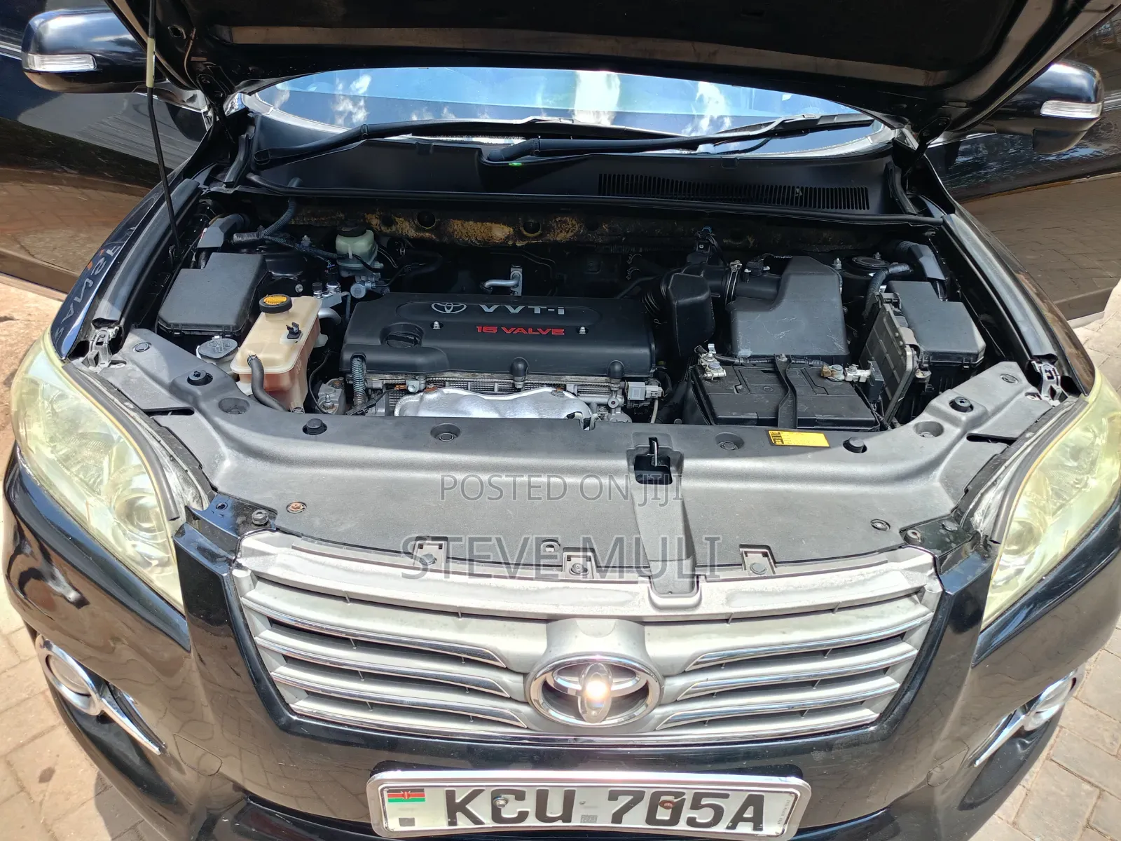 Toyota Vanguard 2012 Matt Black