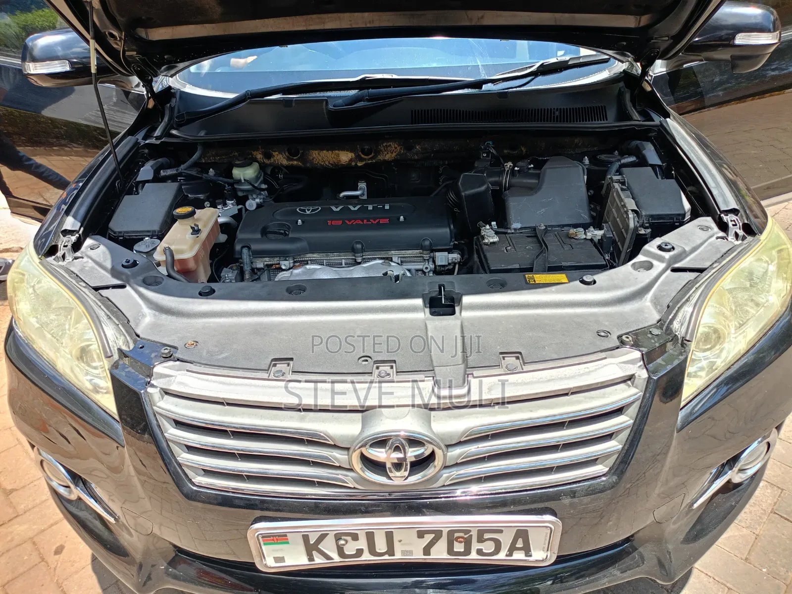 Toyota Vanguard 2012 Matt Black