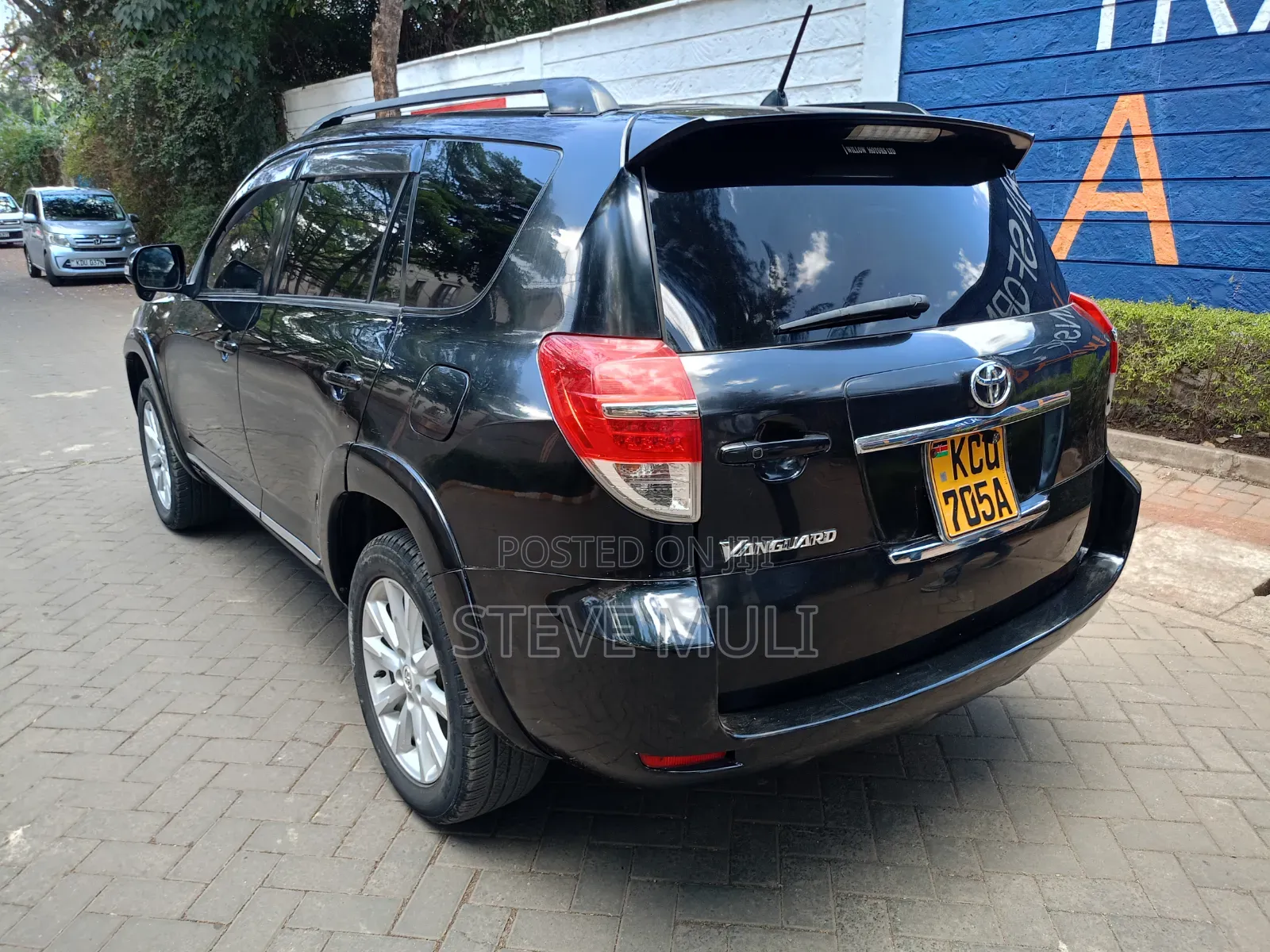 Toyota Vanguard 2012 Matt Black