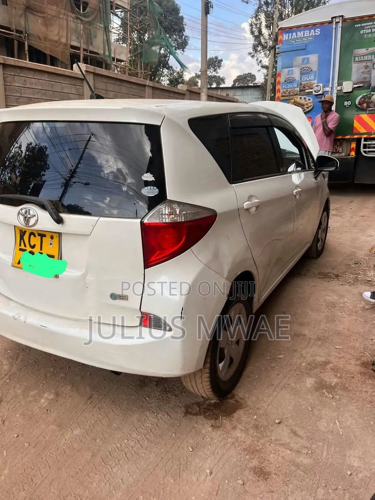 Toyota Ractis 2015 White