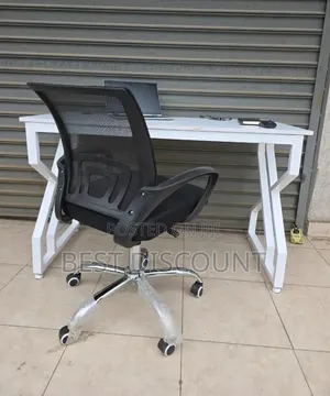 Training Table and Mesh Chair