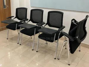 Modern Office Training Chair With Mesh Backrest