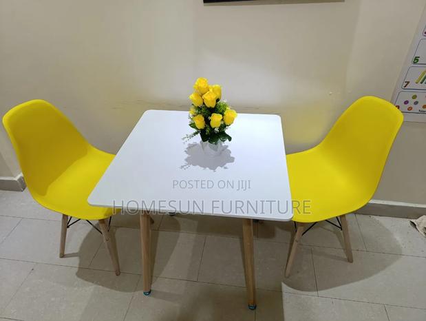 2 Seater Eames Table and Eames Chairs