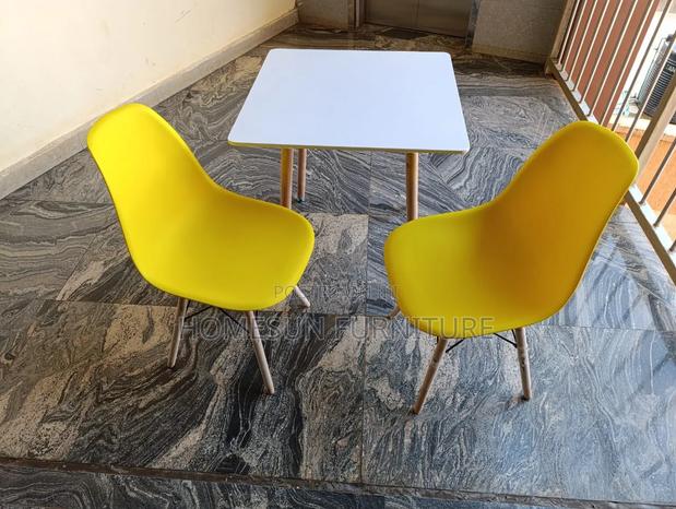 2 Seater Eames Table and Eames Chairs - thumbnail 2