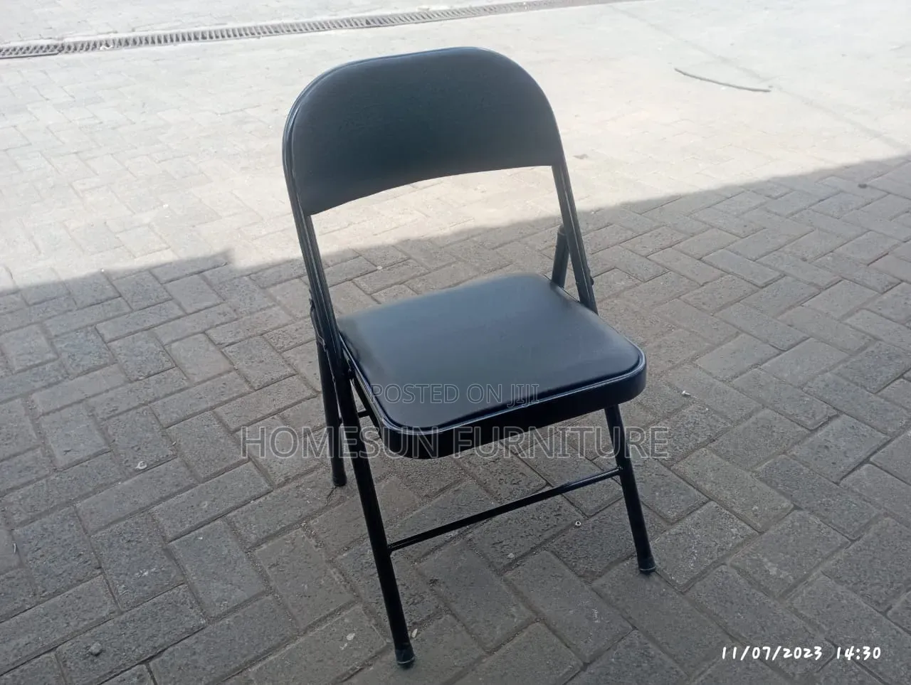 Black Foldable Chairs