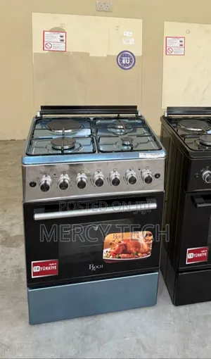 Roch Turkey 60x60 3+1 Standing Cooker (Silver, RECK-631-SS)