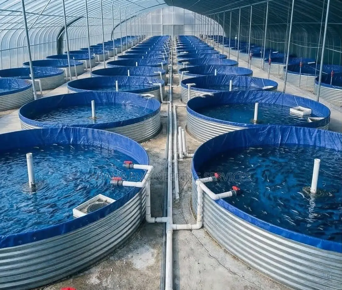 In-Land Fish Farm Design and Construction