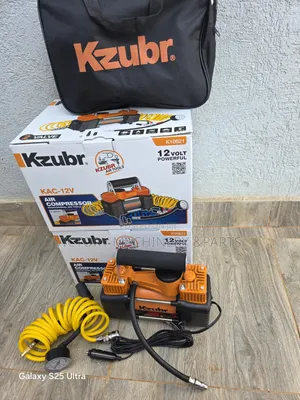Kzubr 12V Double Cylinder Air Compressor Kit