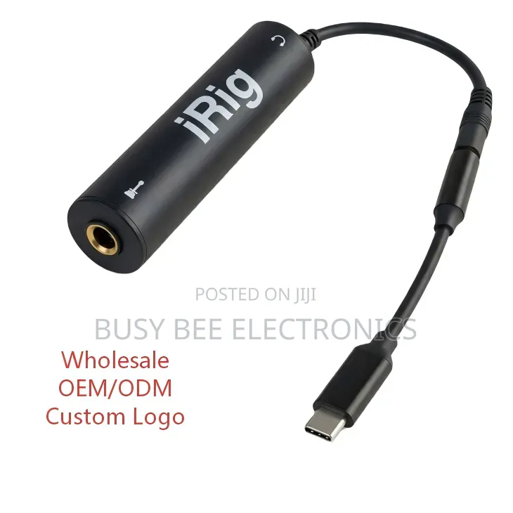 Type C IRIG Guitar Audio Interface Adapter