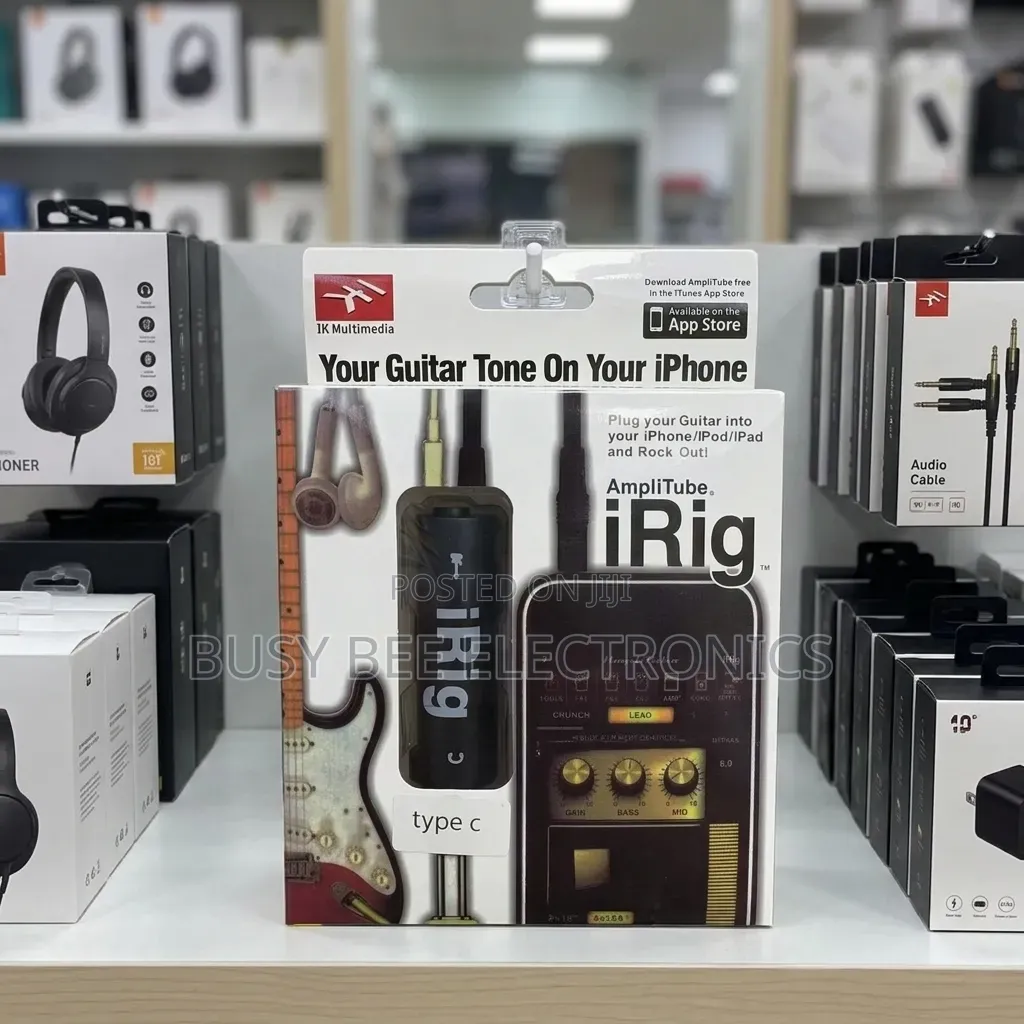 Type C IRIG Guitar Audio Interface Adapter