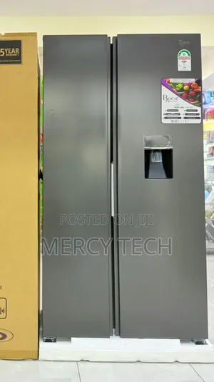 Roch RFR-540SBW-B Side by Side Refrigerator 439L
