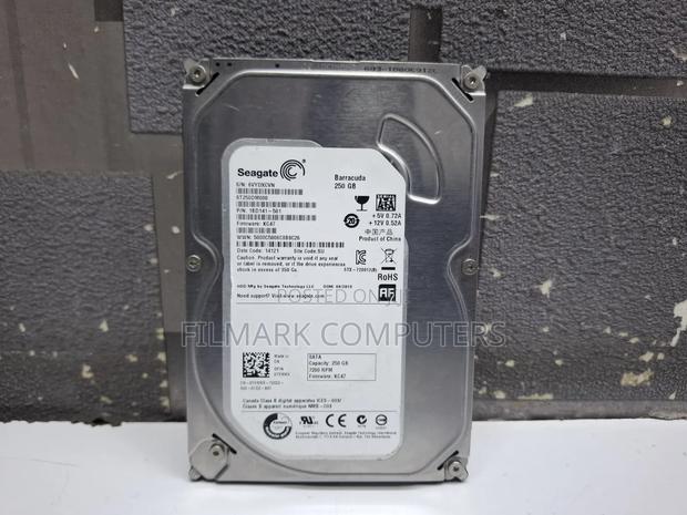 Internal Hard Disk Drive (HDD) Seagate Barracuda 250 GB Desktop Drive