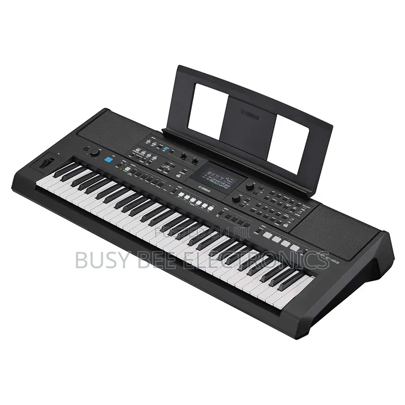 PSR-E483 YAMAHAS 61-Key Portable Electronic Keyboard