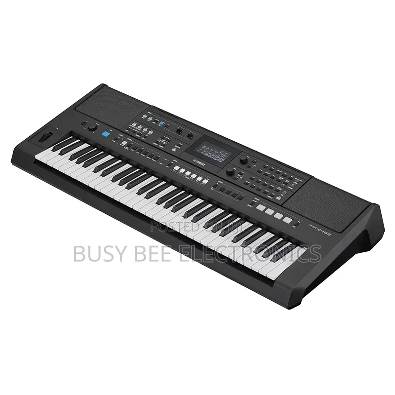 PSR-E483 YAMAHAS 61-Key Portable Electronic Keyboard
