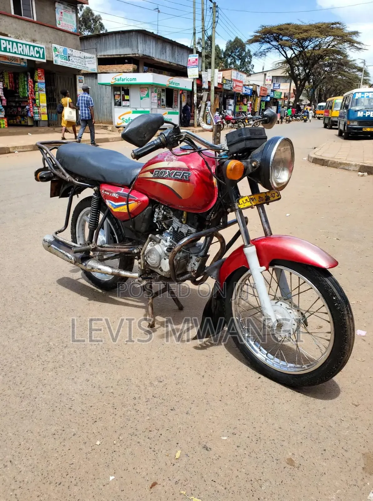 Bajaj Boxer 125 2014 Red