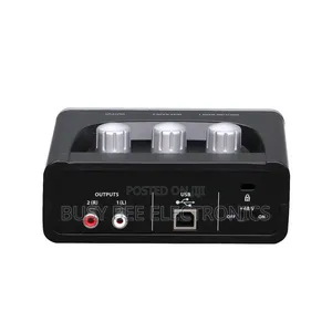 USB External Audio Recording and Live Broadcast Sound Card