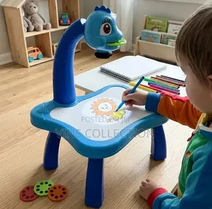 *Educational Kids Art Drawing Projector Table