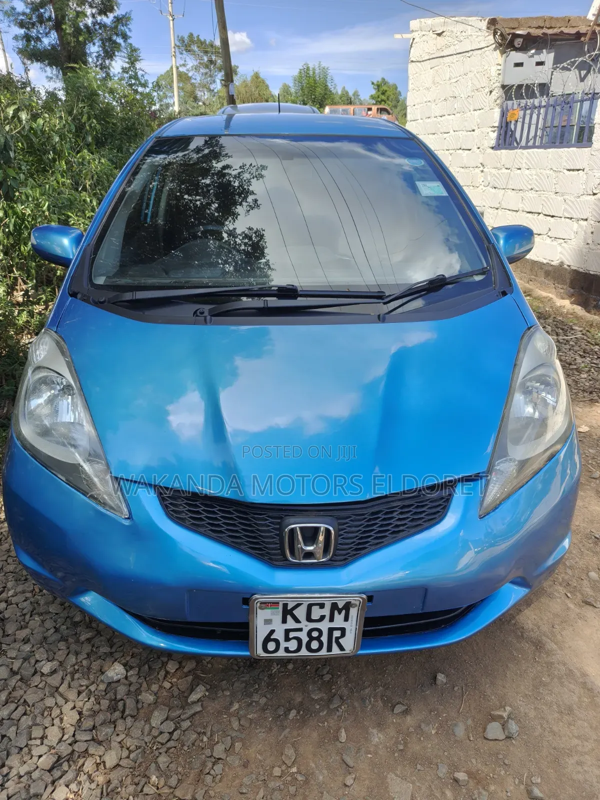 Honda Fit Automatic 2010 Blue