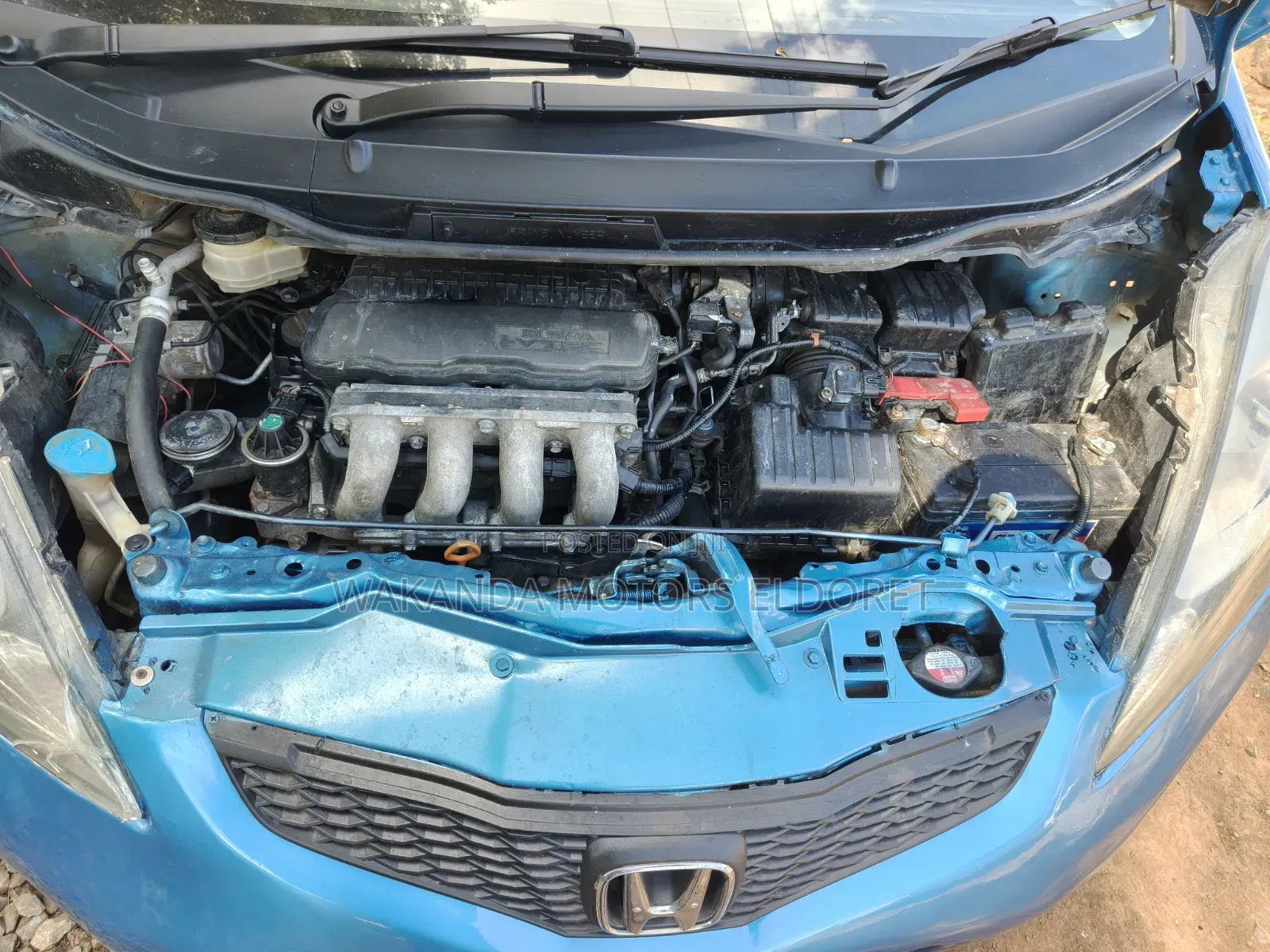 Honda Fit Automatic 2010 Blue