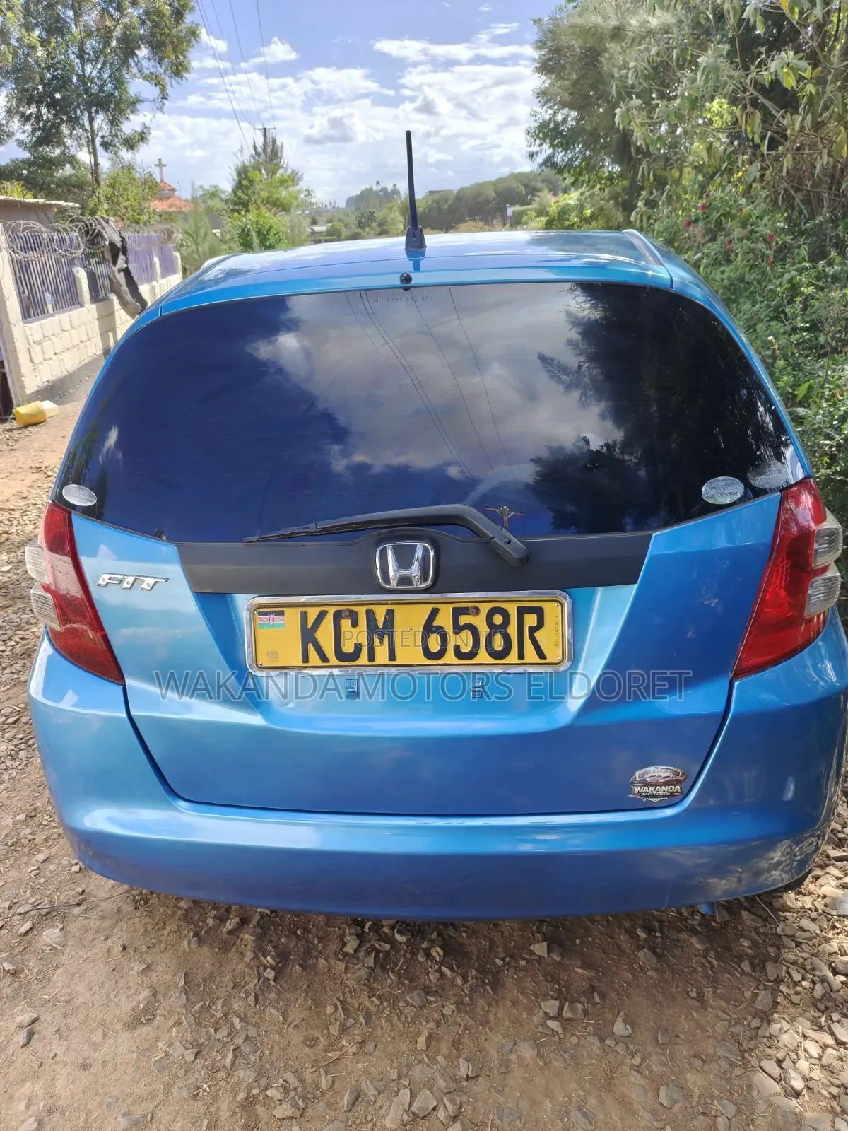 Honda Fit Automatic 2010 Blue