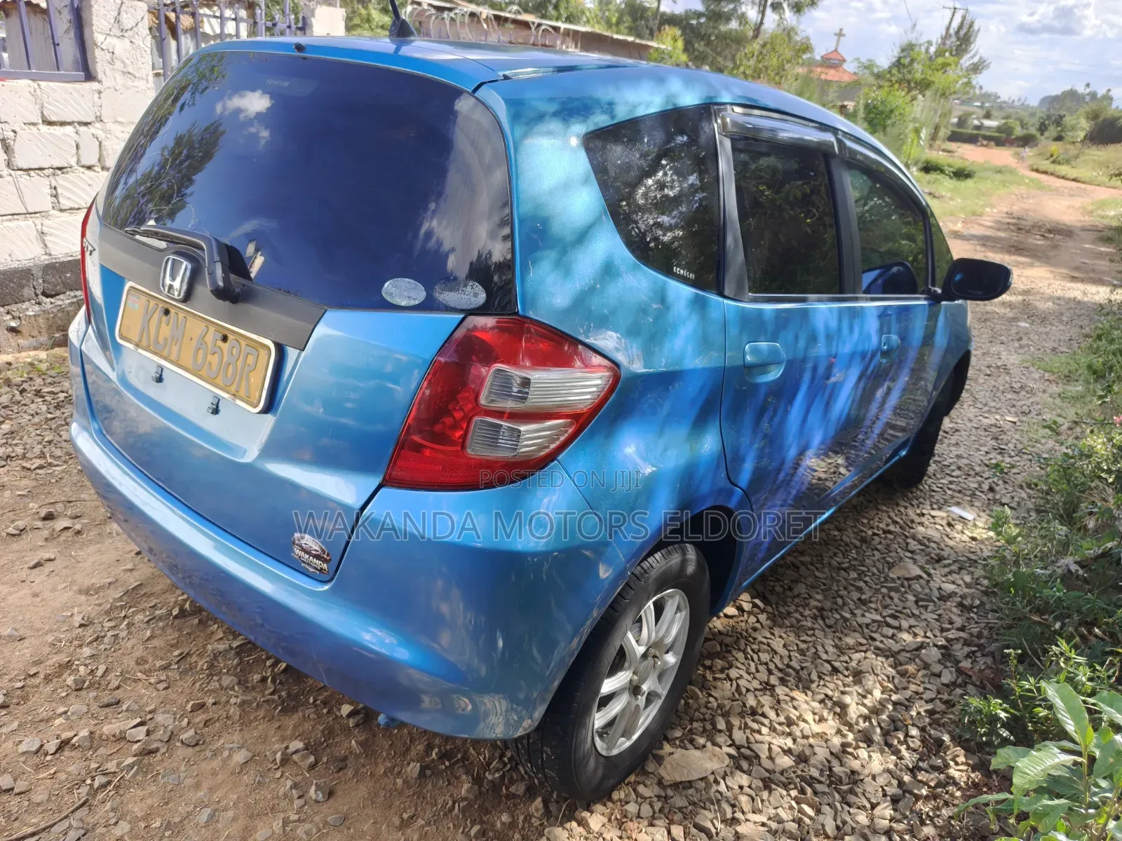 Honda Fit Automatic 2010 Blue