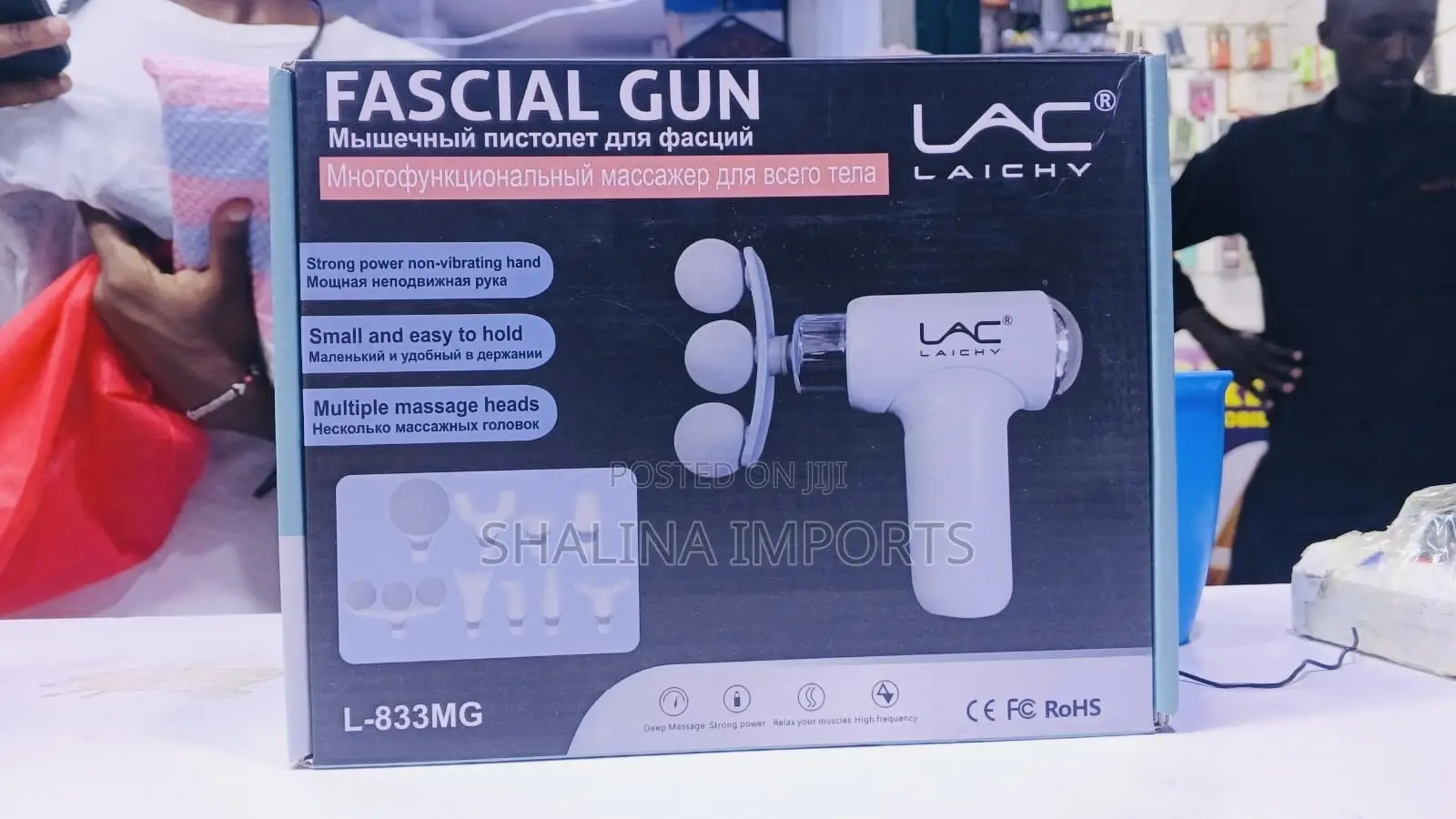 9-in-1 Mini Fascial Massage Gun