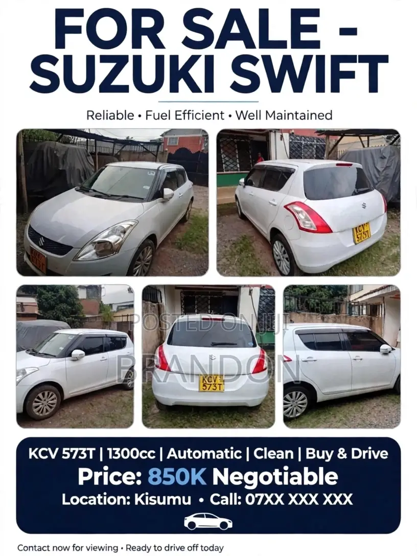 Suzuki Swift 2015 White