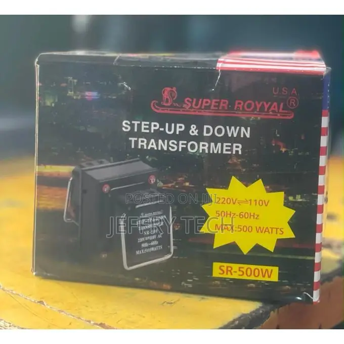 500 Watts Step Up and Down Transformer