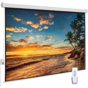 Electric Projector Screen 180 × 180cm