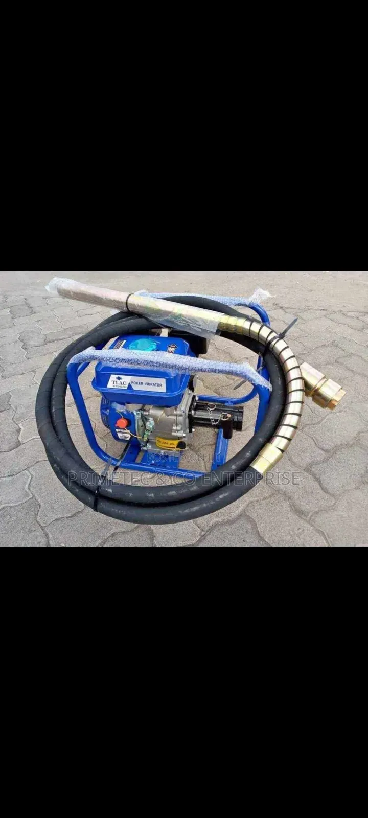 Tilac Petrol Concrete Vibrator With 45mm Poker 6m Long