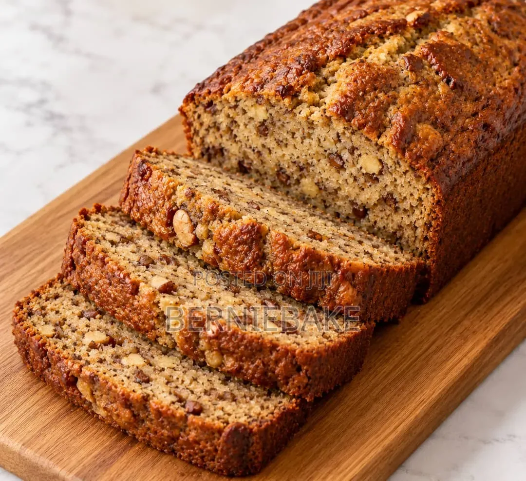 Full Loaf Nutty Banana Bread