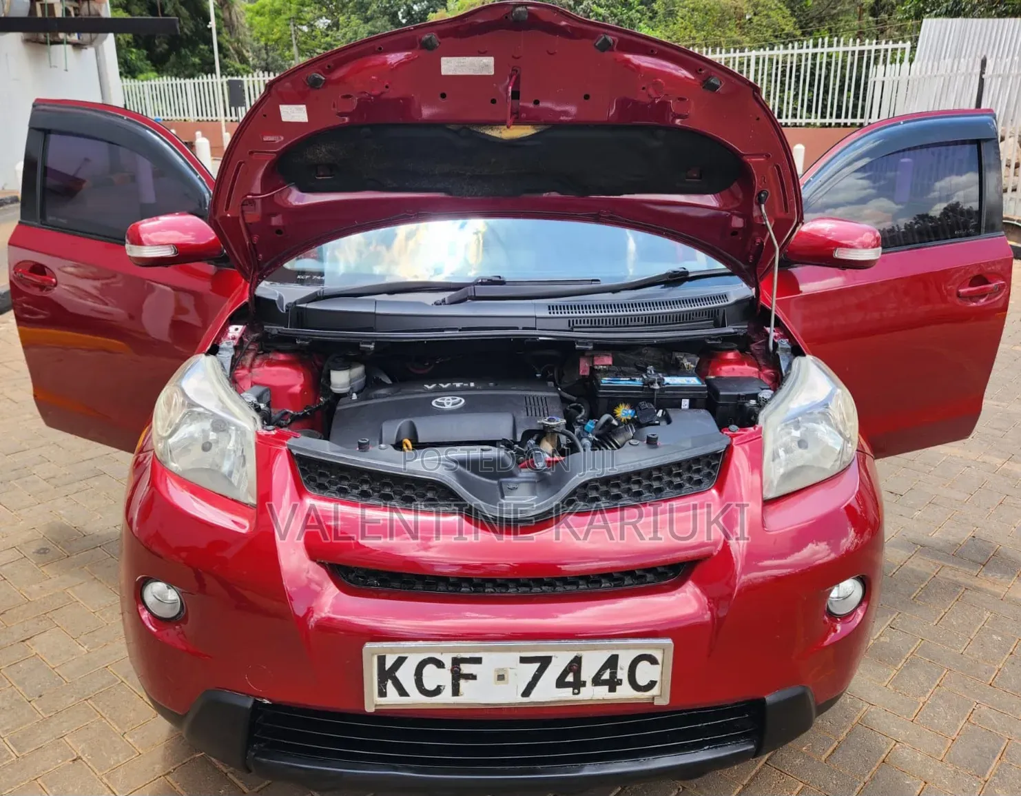 Toyota IST 2008 Red
