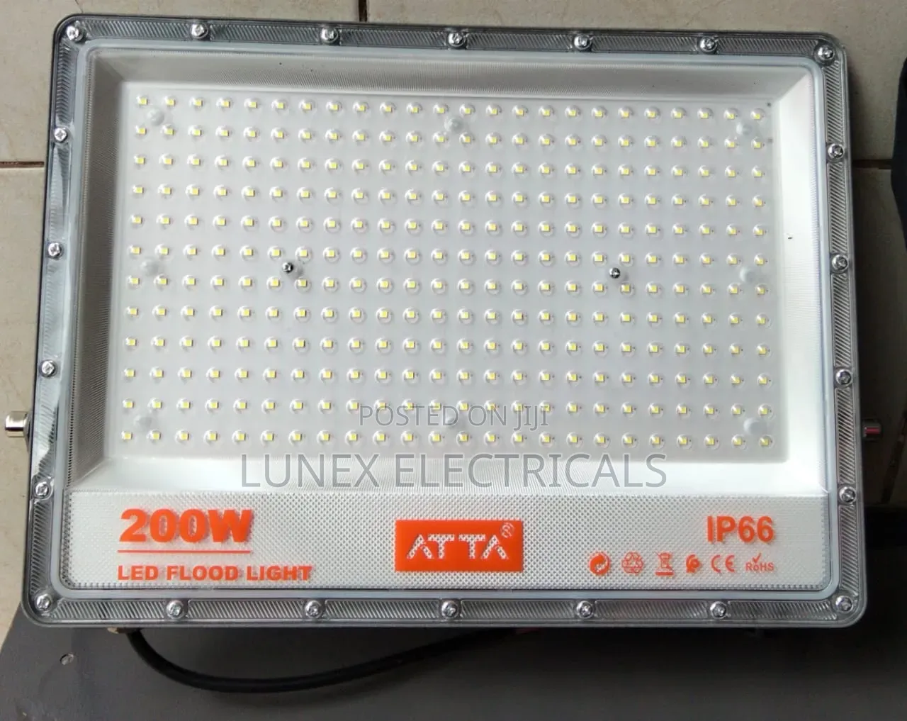 ATTA 200W LED Flood Light IP66 Outdoor Security Light