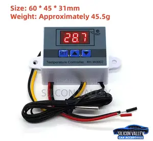 W3002 Digital Temperature Controller 12v 24v 220v 10a Thermostat