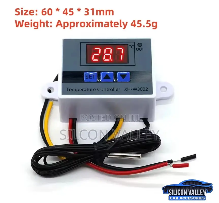 W3002 Digital Temperature Controller 12v 24v 220v 10a Thermostat