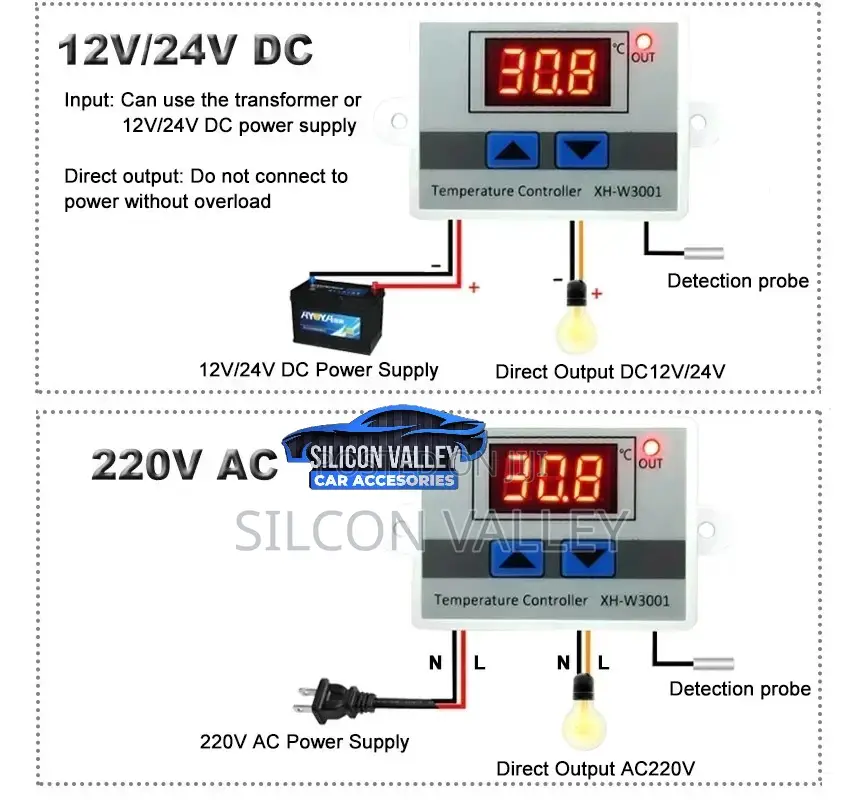 XH-W3001 Digital Control Temperature Microcomputer Thermostat Switch