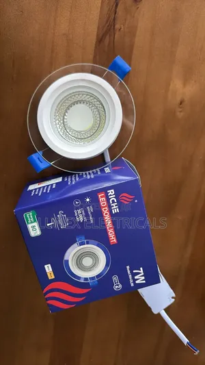 RICHE 7W LED Downlight Round Glass Recessed Spotlight RH-DL06