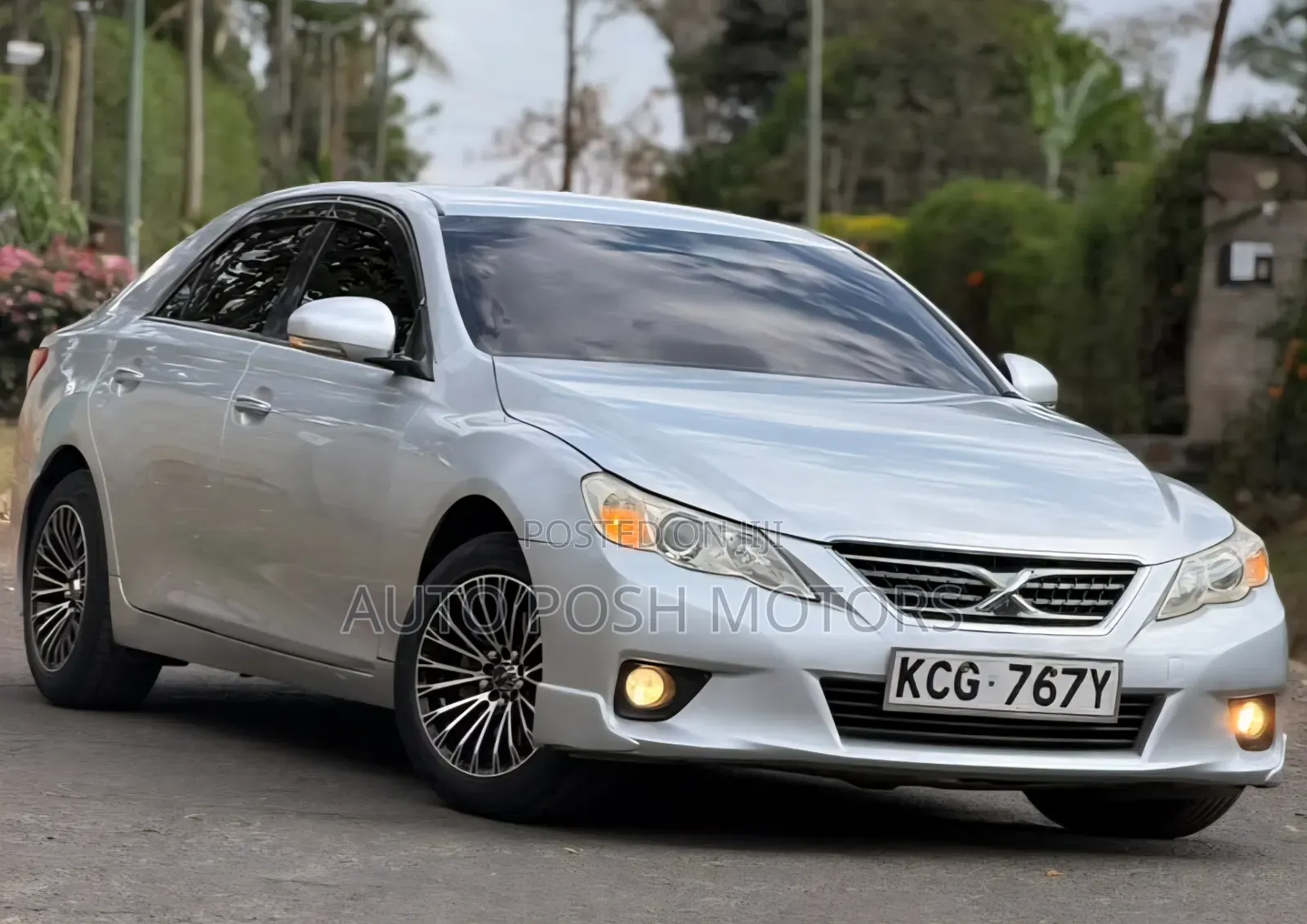 Toyota Mark X 2010 Silver