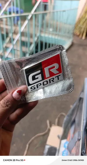 GR Sport Grille,fender,rear Tailgate Badge for Toyota Cars