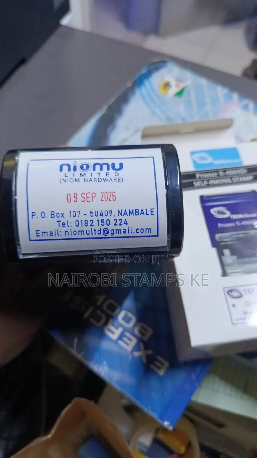 Company Stamp With Date