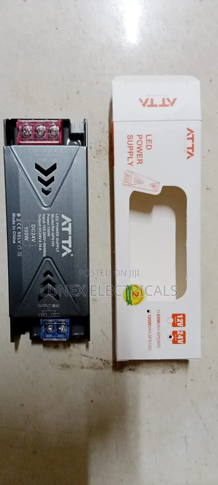 100W 24V LED Power Supply Driver DS-100-24 for LED Strip Light