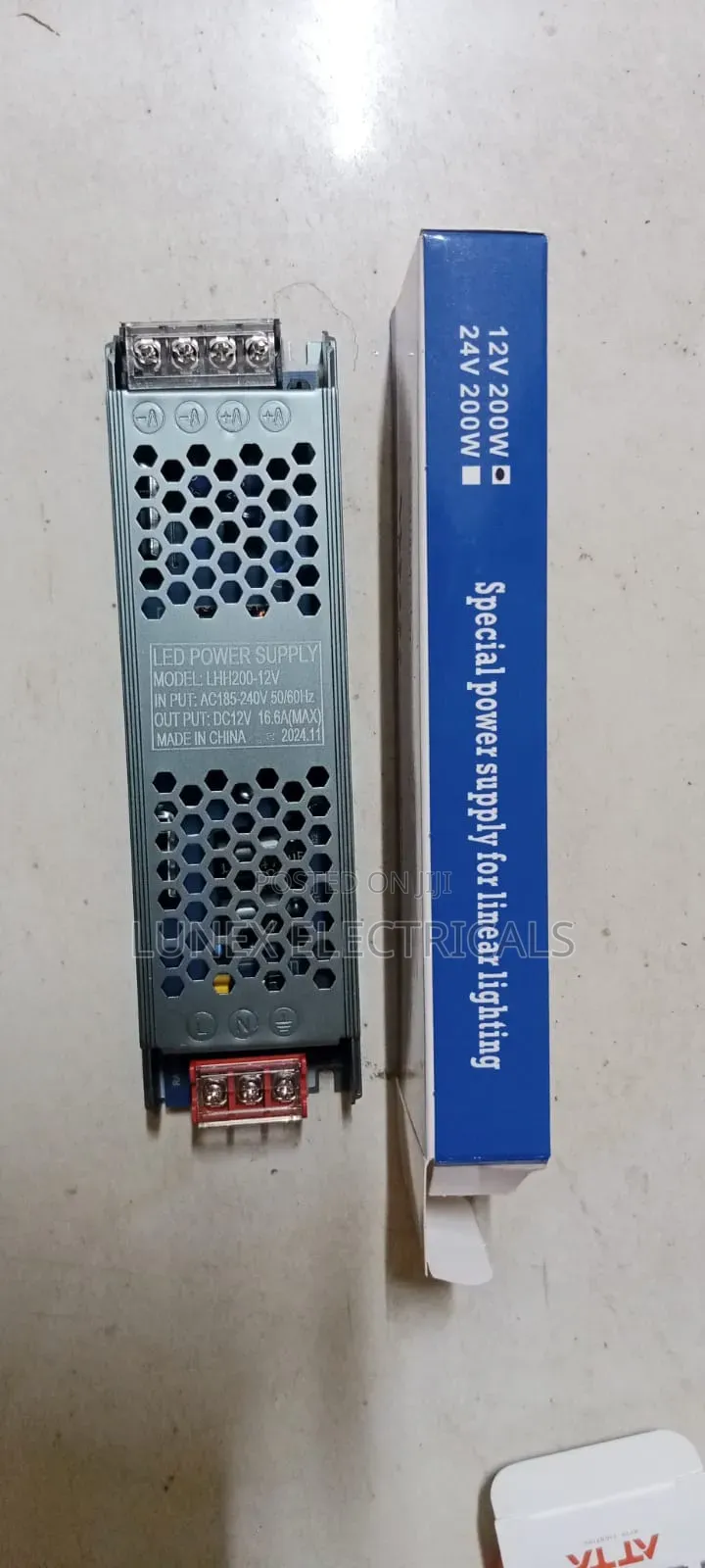 200W 12V LED Power Supply Driver LHH200-12V for LED Strip Light
