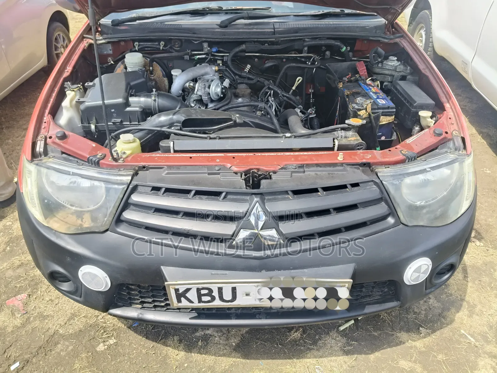 Mitsubishi L200 Single Cab 2.5 TD 2012 Red