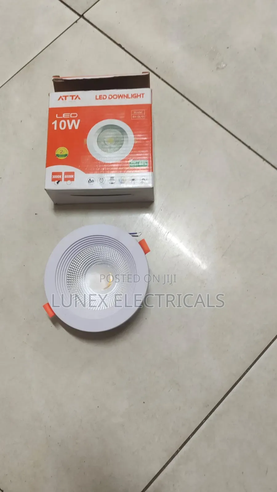 Atta 10w Led Downlight Round Recessed Rh-Dl10